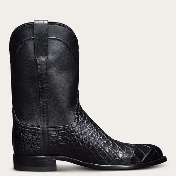 MEN'S VINTAGE CROCODILE WESTERN COWBOY BOOTS 9261846659256
