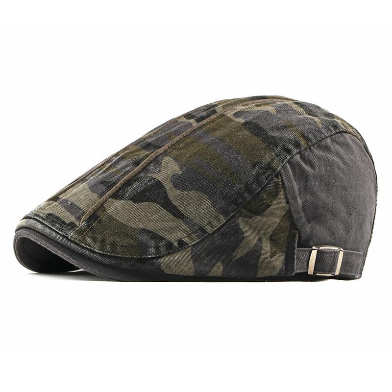 Men's Classic Stylish Camouflage Beret Hat 9879140696248