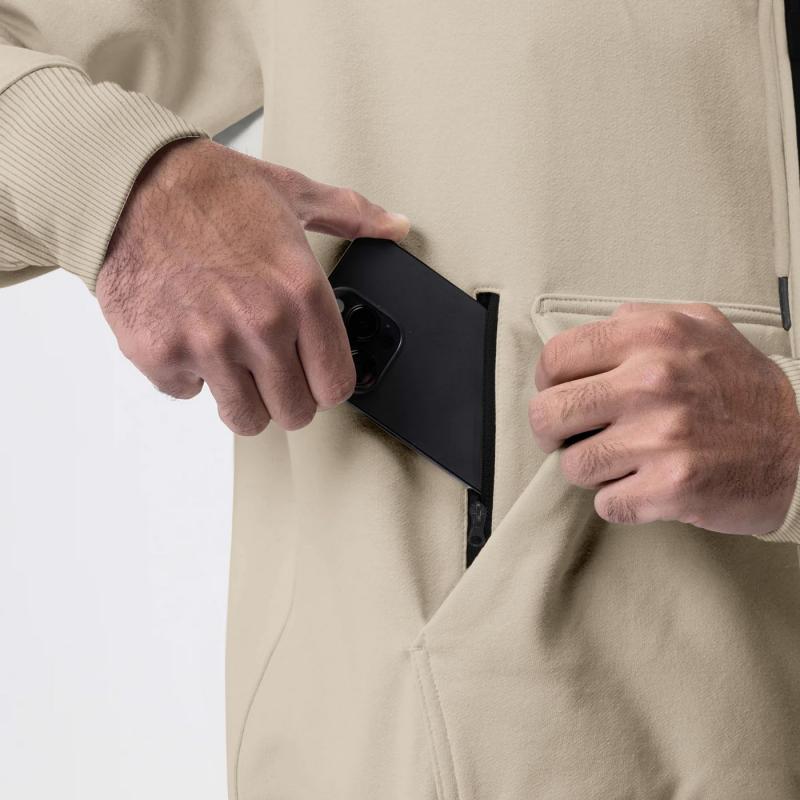 Men's Casual Solid Color Plus Velvet Thickened Long Sleeve Sweater Cuffed Pants Set 9268189528248