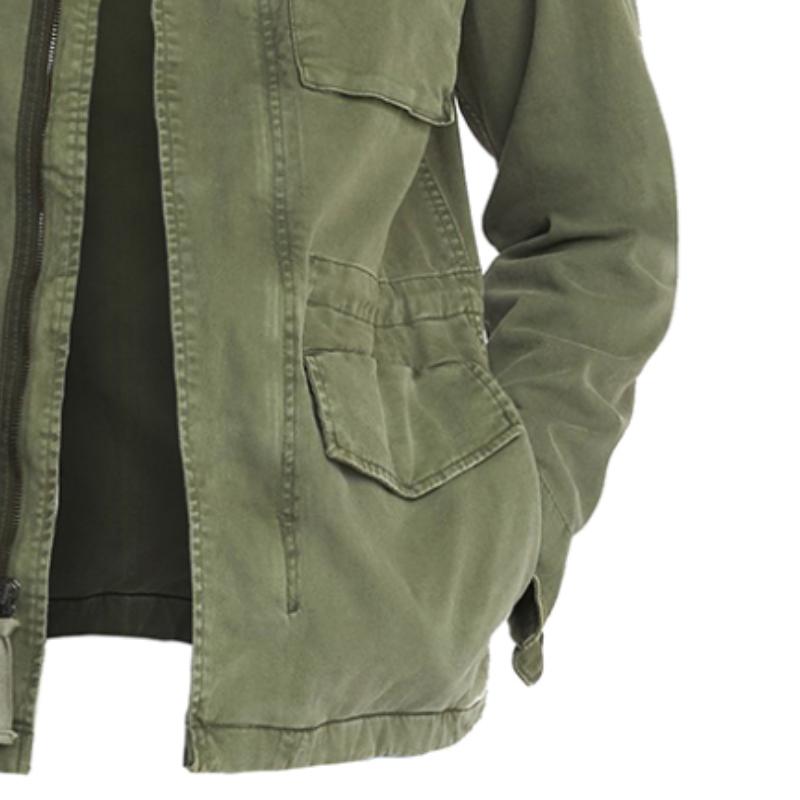 Men's Retro Casual Field Multi-Pocket Work Jacket 9261081395384