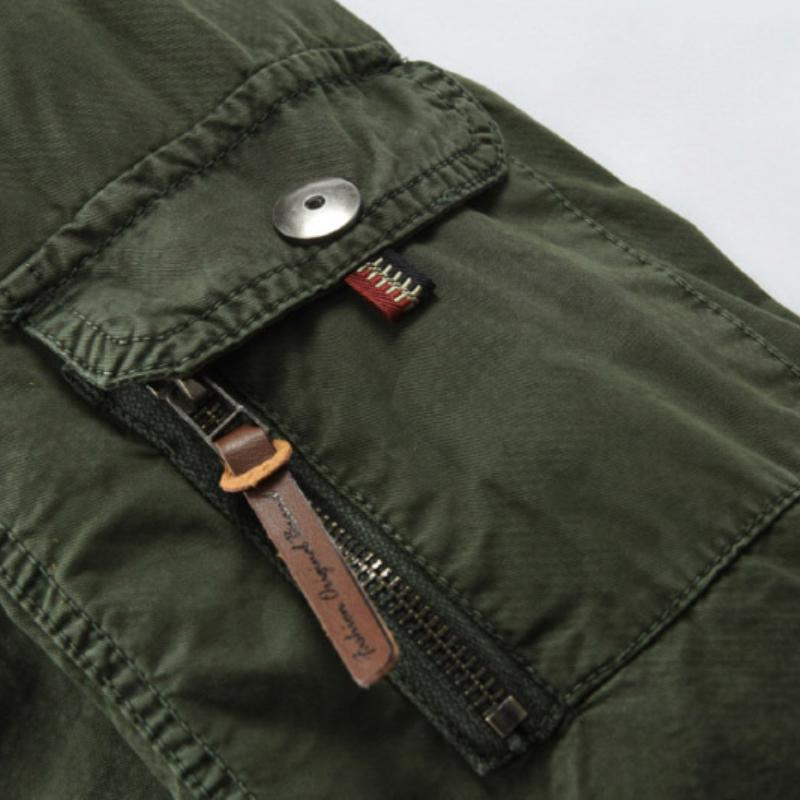Herren Casual Outdoor Baumwolle Stehkragen Kapuze Reißverschluss Mittellanger Trenchcoat 69828861M