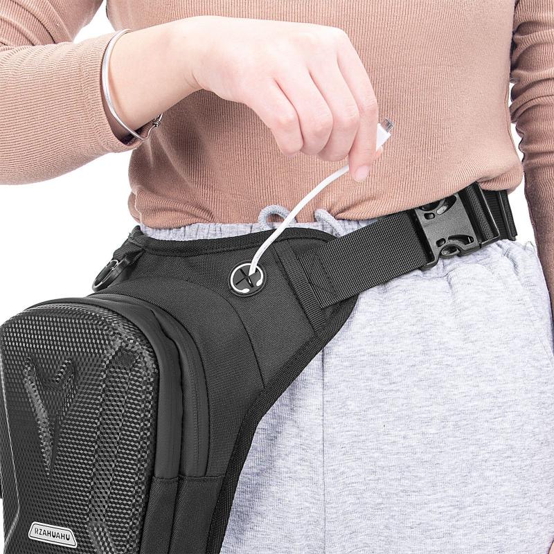 Men's Outdoor Cycling Motorcycle Waterproof Leg And Waist Bag 9262189969592