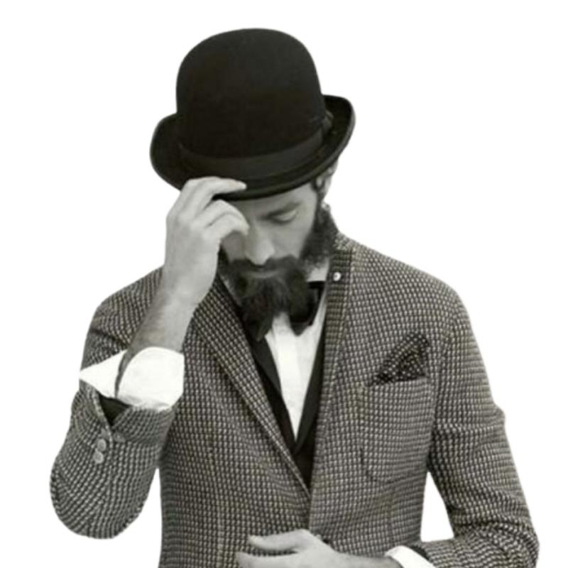 Men's Classic Retro British Style Jazz Hat 9879140303032