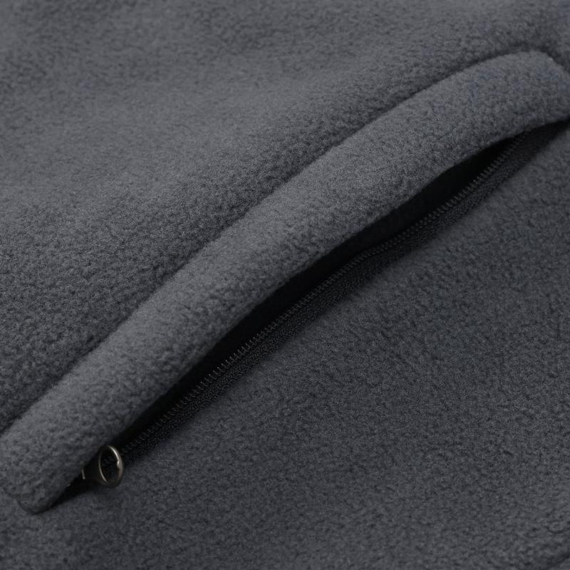 Men's Retro Casual Solid Color Polar Fleece Lapel Sweatshirt Jacket 9261094207672
