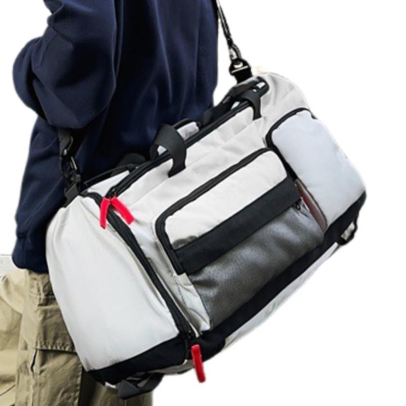 Men's Multifunctional Wet and Dry Separation Nylon Camping Gym Bag 9882789118136