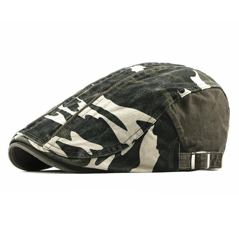 Men's Classic Stylish Camouflage Beret Hat 9879140696248