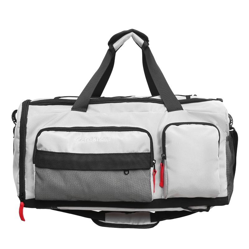 Men's Multifunctional Wet and Dry Separation Nylon Camping Gym Bag 9882789118136