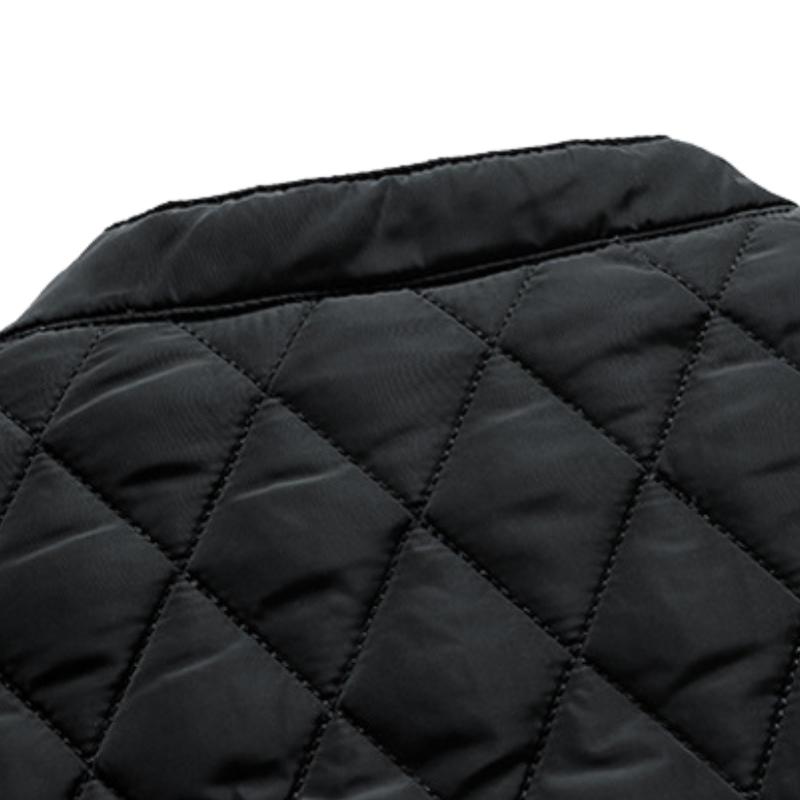 Men's Diamond Quilted Stand Collar Jacket 9261091160248