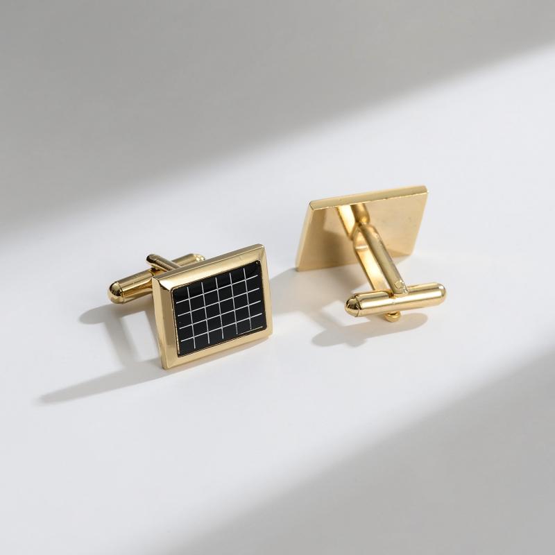 Men's Classic Business Suit Shirt Copper Cufflinks 9879140827320