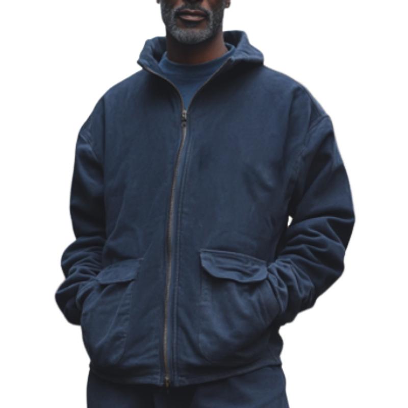 Men's Casual Multi-pocket Hoodie and Casual Pants Two-piece Set 9274150289592