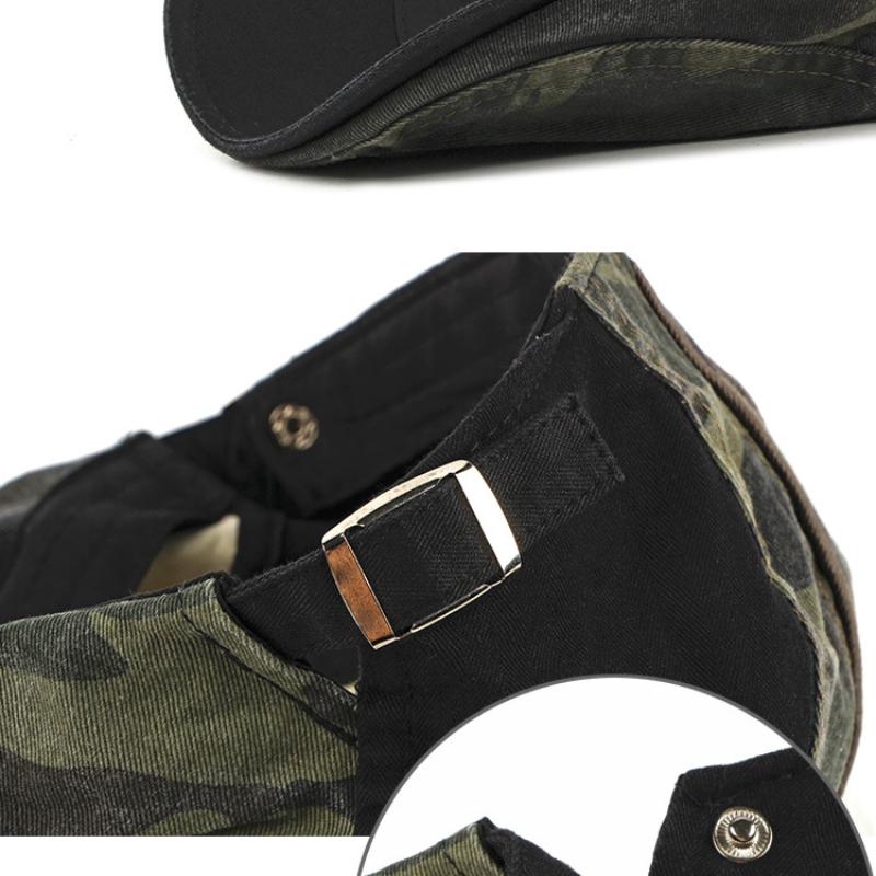 Men's Classic Stylish Camouflage Beret Hat 9879140696248