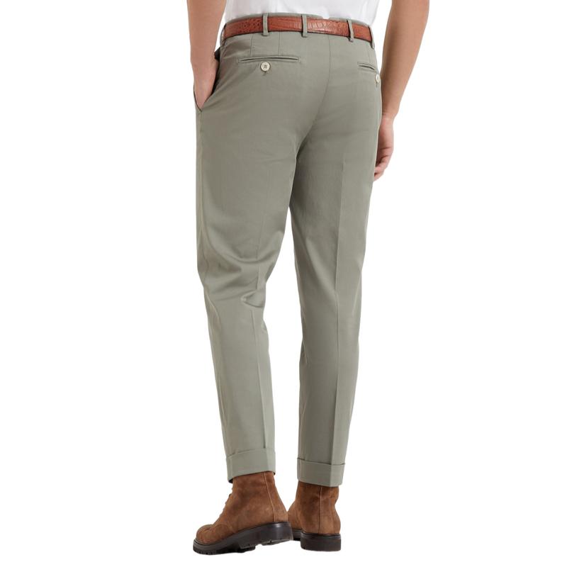 Men's All-match Solid Color Comfortable Straight Suit Pants 9890061844664
