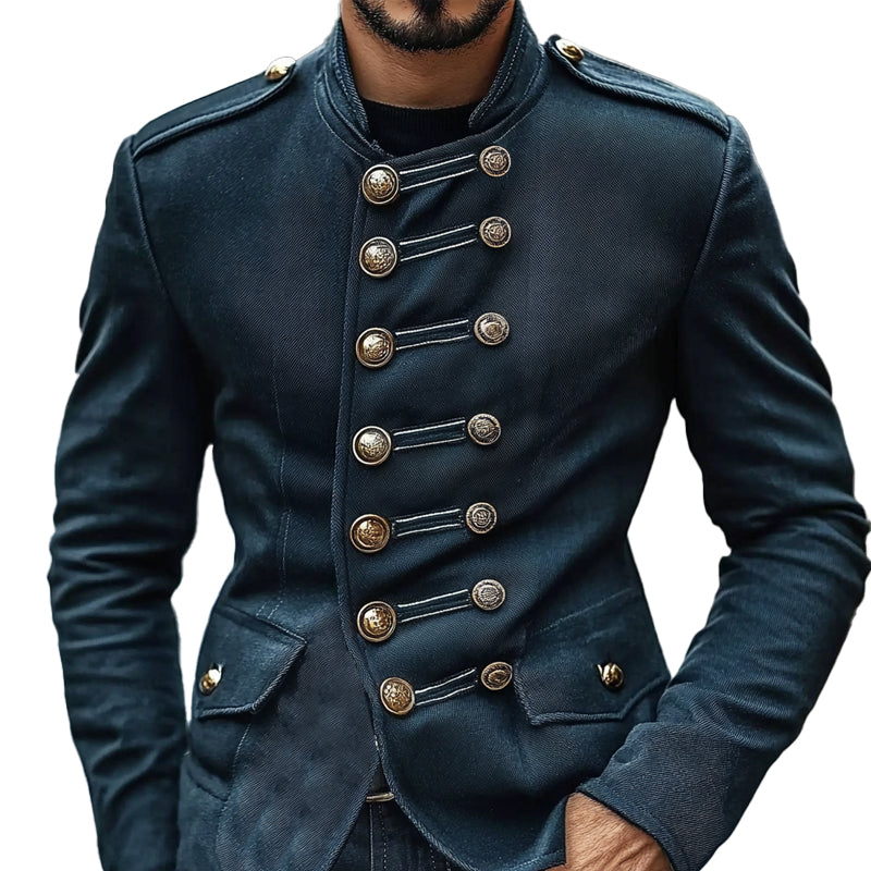 Men's Vintage Palace Style Double Breasted Blazer 9906102304952