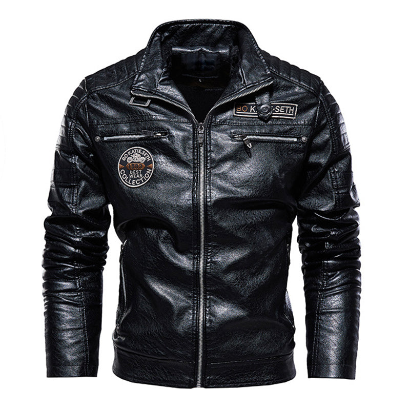 Men's Old Feeling Fleece Leather 9878597697720