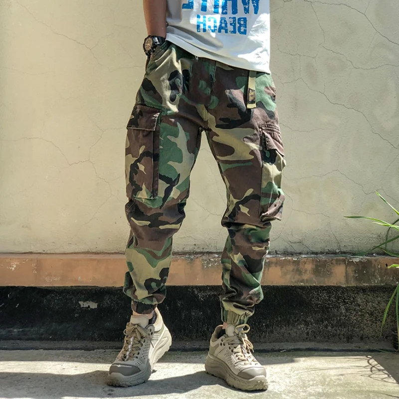 Men's Camouflage Multi-Pocket Cargo Pants 9903250800824
