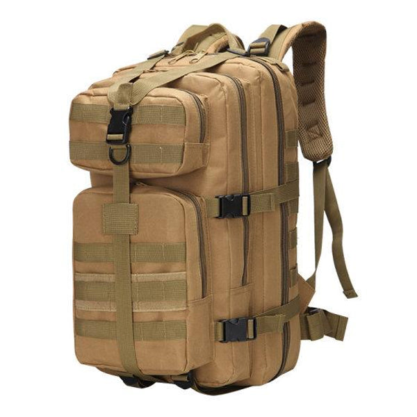 OUTDOOR-RUCKSACK AUS CANVAS MIT GROSSEM KAPAZITÄTSVERMÖGEN UND MULTIFUNKTION