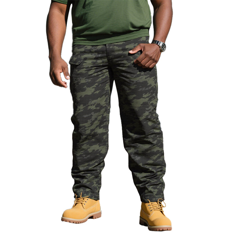 Men's Outdoor Camouflage Super Wear-Resistant Cargo Pants 9261768540344