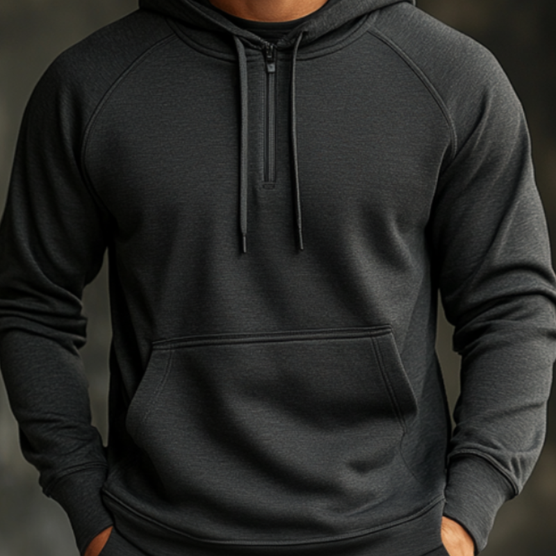 Men's Casual Solid Color Sports Hoodie 9899713429688