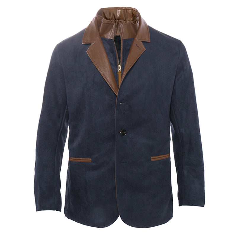 Men's Autumn Vintage Buckskin Jacket 9928622866616