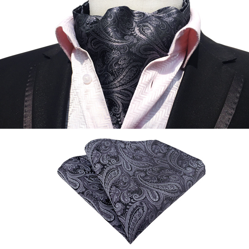 Men's Classic British Style Jacquard Neck Scarf 9879140368568