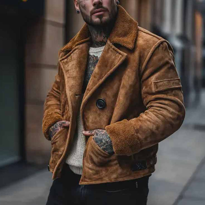 Men's Vintage Casual Deer Skin 9879136665784