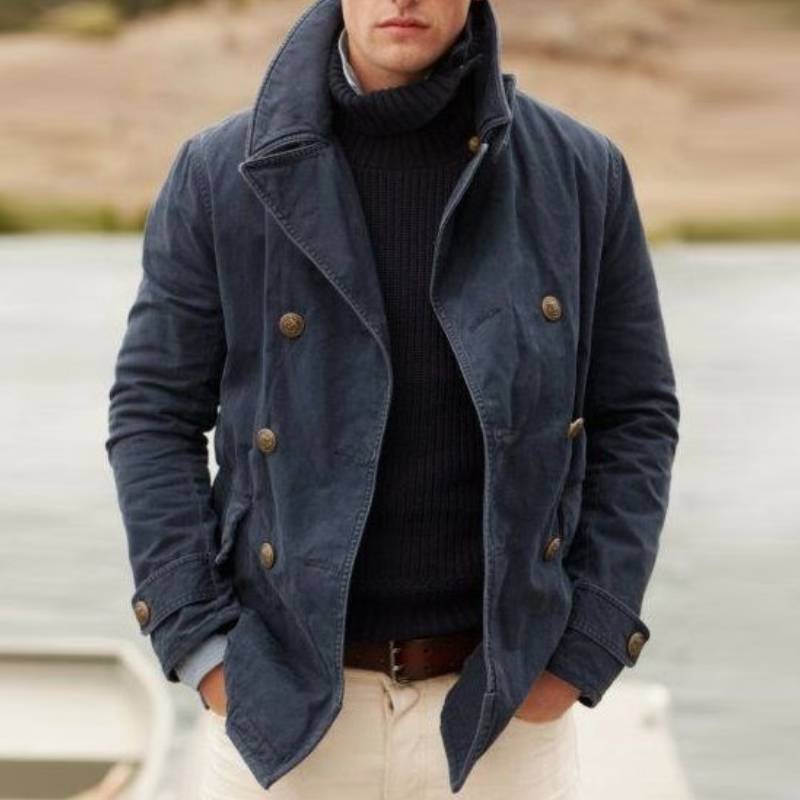 Men's Casual Single Breasted Lapel 9879124115640