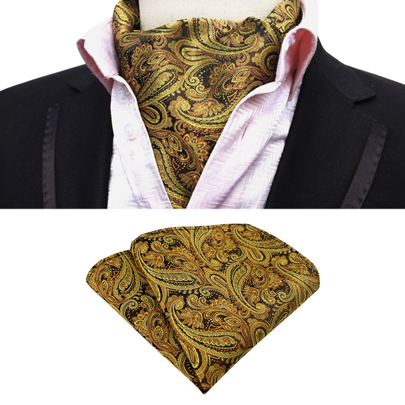 Men's Classic British Style Jacquard Neck Scarf 9879140368568