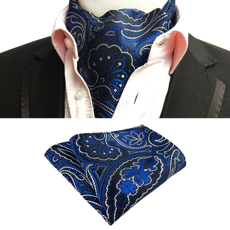 Men's Classic British Style Jacquard Neck Scarf 9879140368568