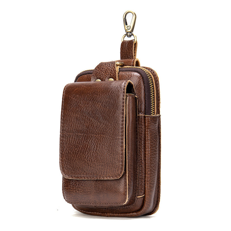 Men's Multifunctional Leather Waist Bag 9890061091000