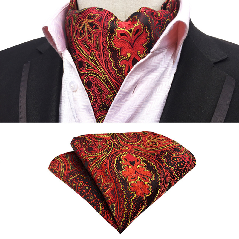 Men's Classic British Style Jacquard Neck Scarf 9879140368568