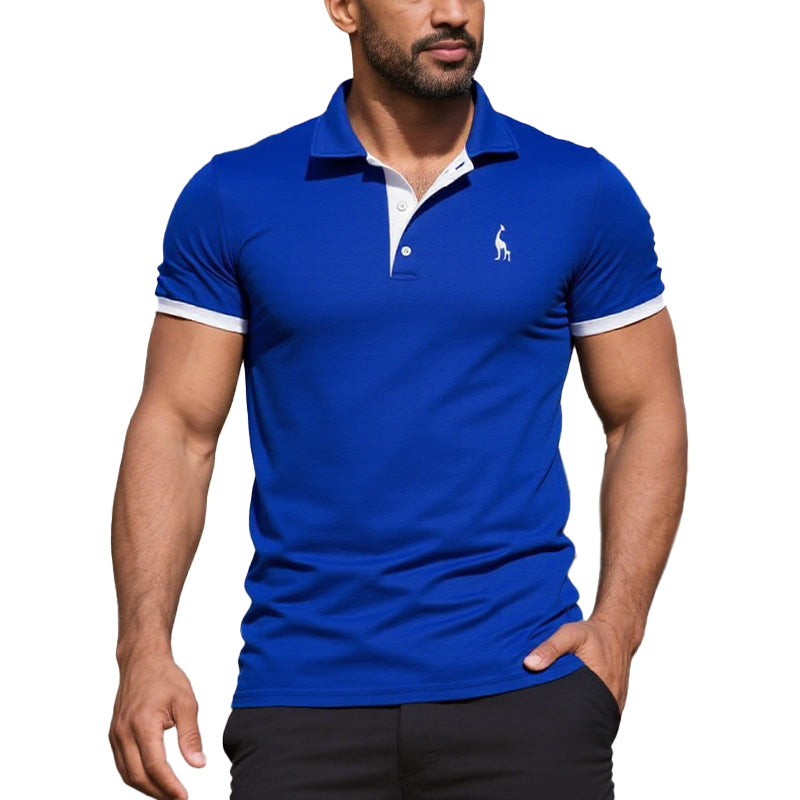 MEN'S EMBROIDERED POLO SHIRT 9261126320312