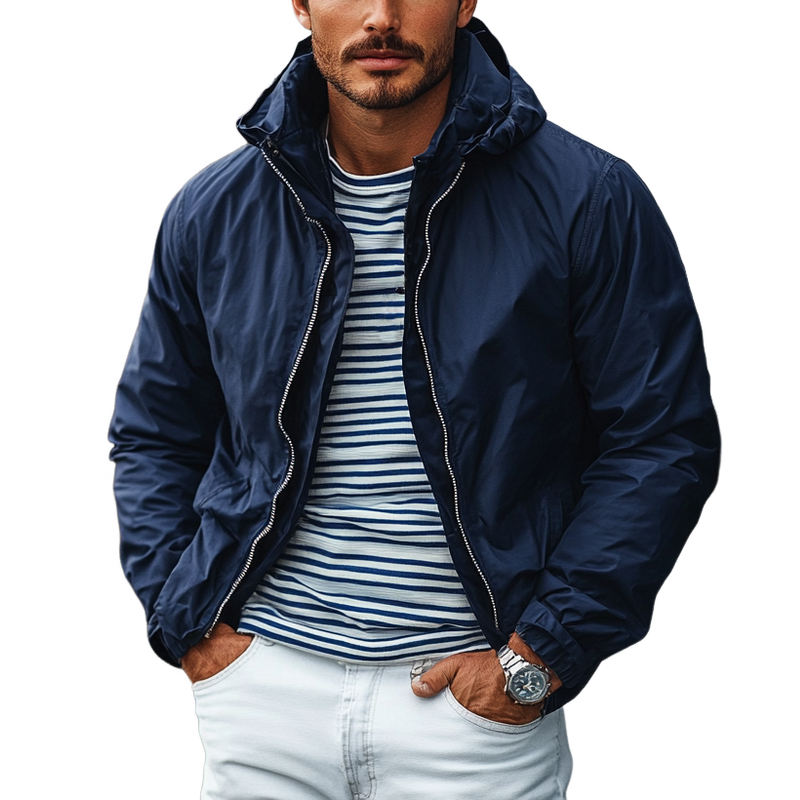 Men's Fashion Windproof Hooded Jacket 9893974638776