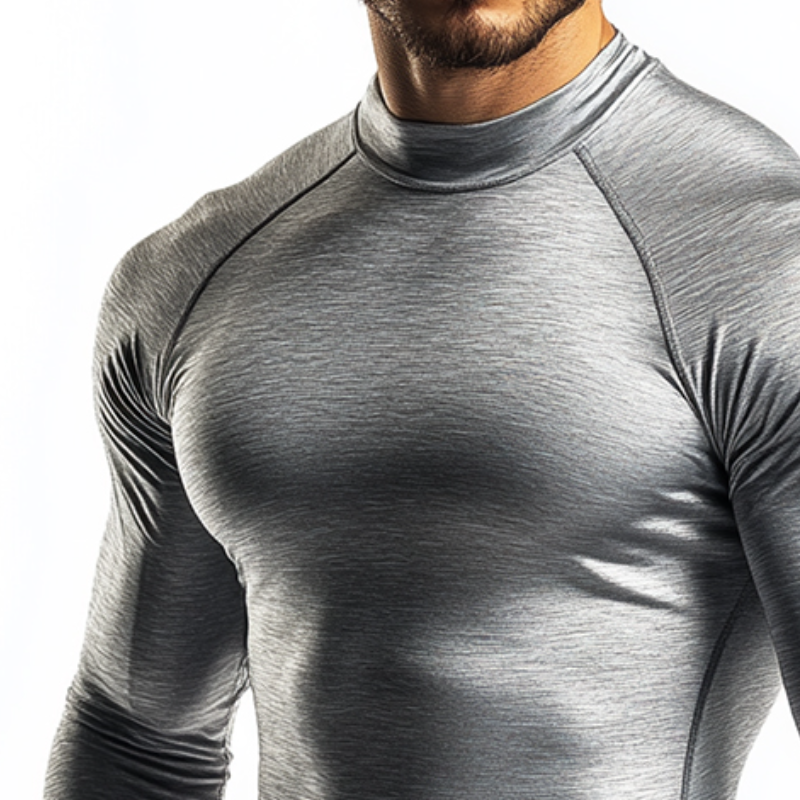 Men's Retro Casual Round Neck Slim Fit Long Sleeve T-Shirt 9893975359672