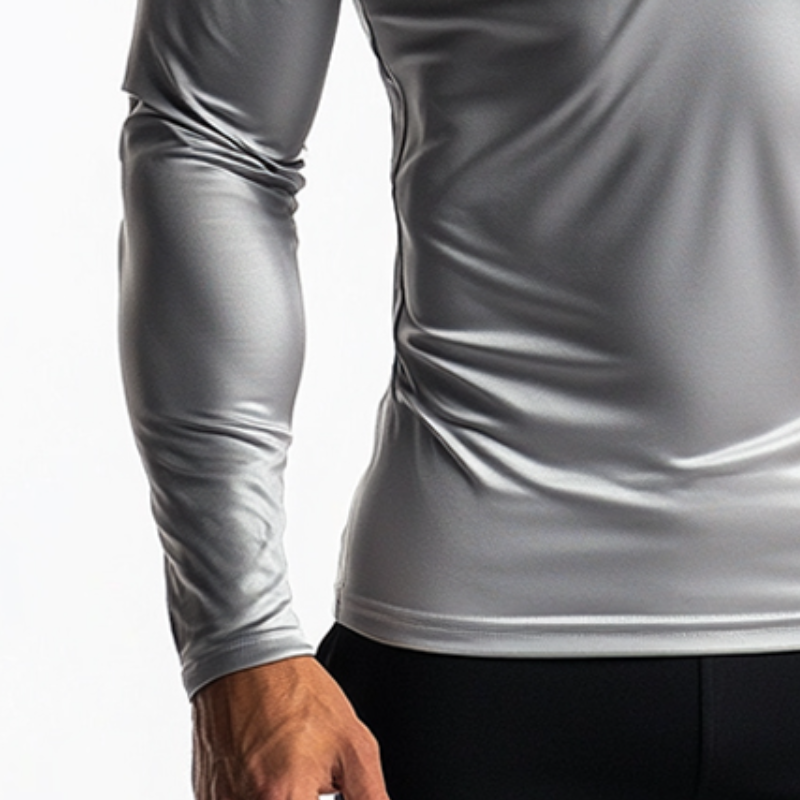 Men's Retro Casual Round Neck Slim Fit Long Sleeve T-Shirt 9893975589048