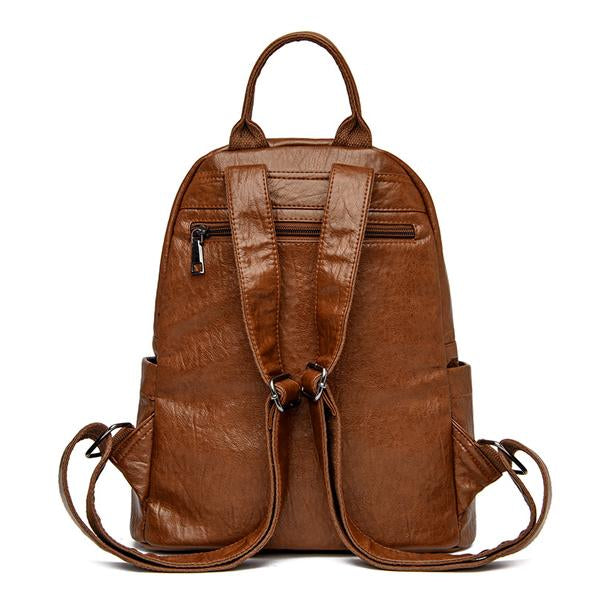 RUCKSACK AUS WEICHEM VINTAGE-LEDER 14956620X