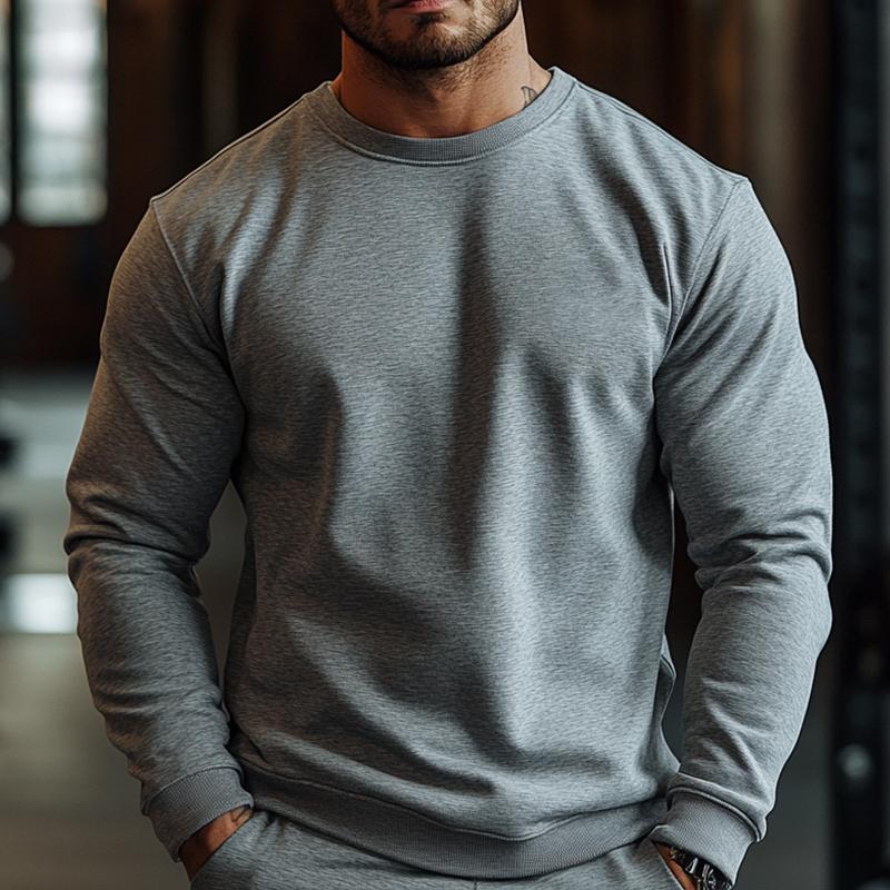 Men's Retro Casual Crewneck Sweatshirt 9880236032184