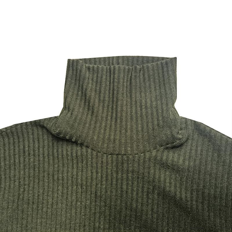 Men's Solid Color Turtleneck Sweater 9262181187768