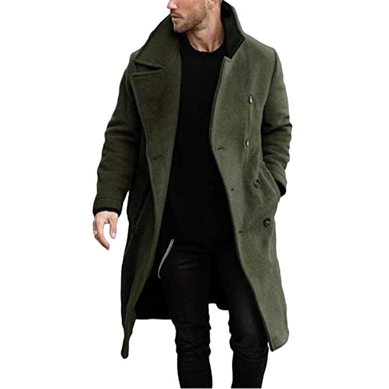 Men's Simple Solid Color Lapel Jacket 9261101646008