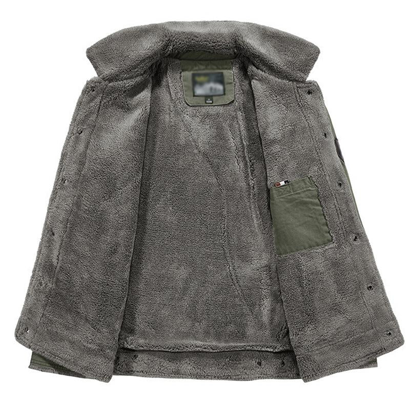 Men's Fleece Jacket Thickened Jacket 9261095747768