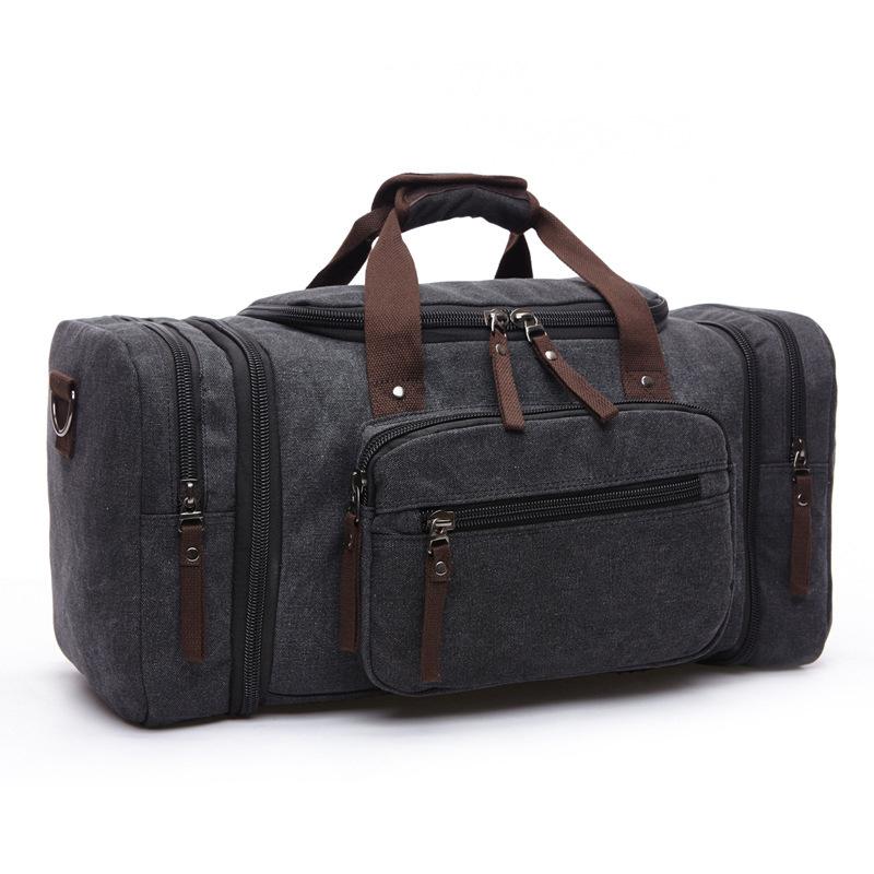 VINTAGE CASUAL LARGE CAPACITY CANVAS TOTE BAG Travel Bag 9262188036280