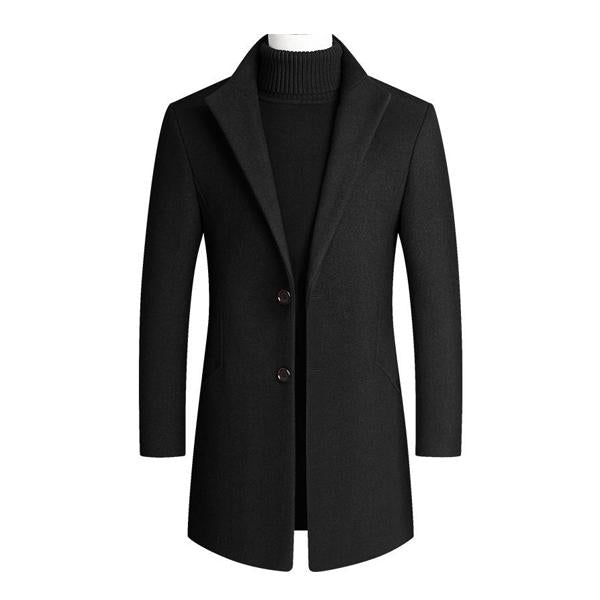 Men's Solid Color Long Lapel Blazer 9261101220024