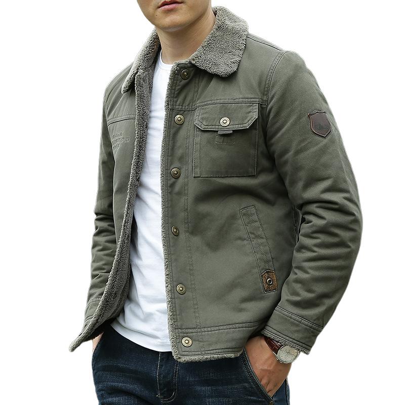 Men's Fleece Jacket Thickened Jacket 9261095747768