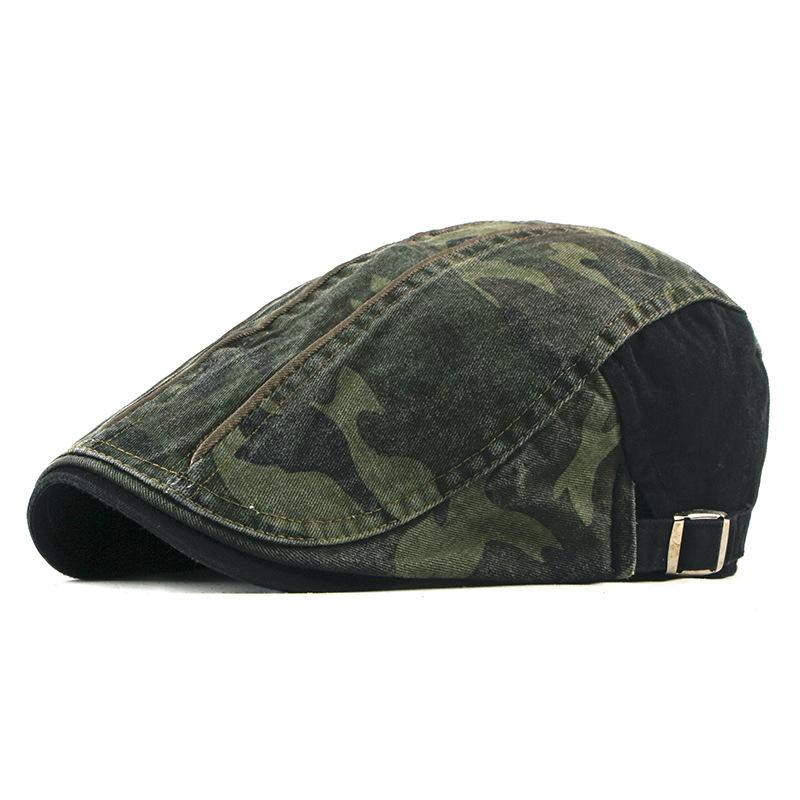 Men's Classic Stylish Camouflage Beret Hat 9879140696248