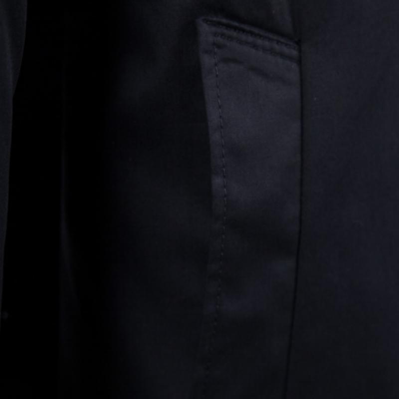 Men's Retro Classic Lapel Single Breasted Belt Long Trench Coat 9261105152184