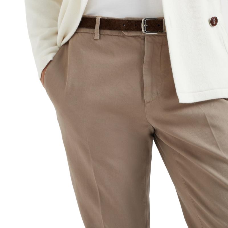 Men's All-match Solid Color Comfortable Straight Suit Pants 9890061844664