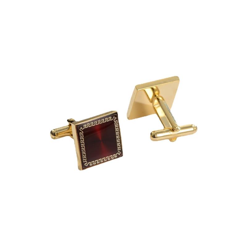 Men's Classic Business Suit Shirt Copper Cufflinks 9879140827320