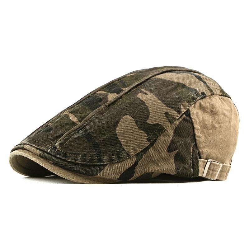 Men's Classic Stylish Camouflage Beret Hat 9879140696248