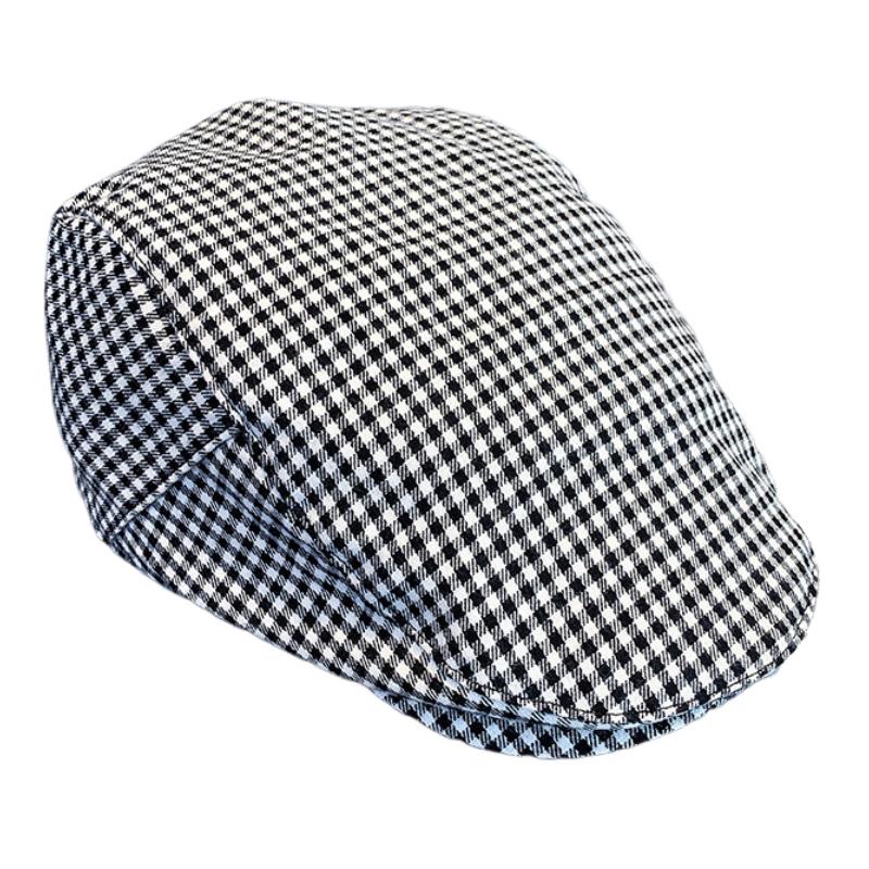 Men's Vintage British Houndstooth Beret 9877926609080