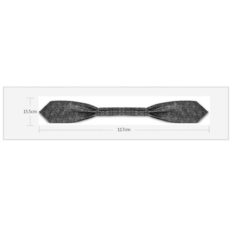 Men's Classic British Style Jacquard Neck Scarf 9879140368568