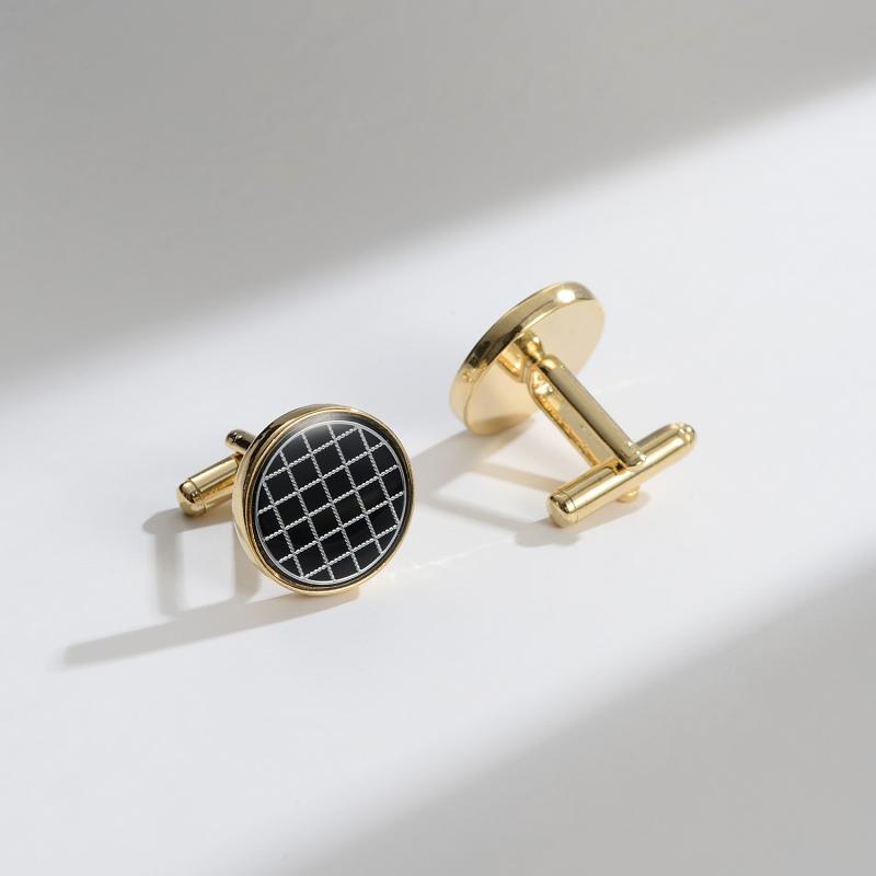 Men's Classic Business Suit Shirt Copper Cufflinks 9879140827320